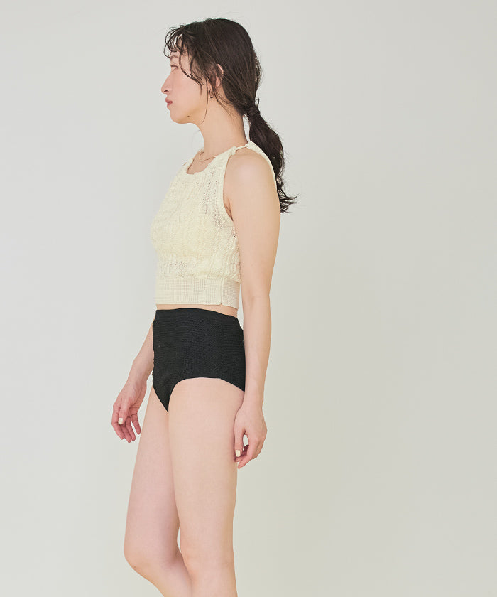 Seedless SEA DRESS American Sleeve Knit Bikini/Swimsuit 【Non-returnable item】