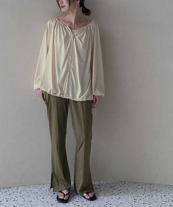 Seedless SEA DRESS 4-piece set / Blouson with rash guard × bikini / Swimwear 【Non-returnable item】