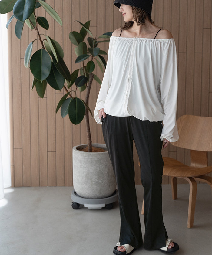 Seedless SEA DRESS 4-piece set / Blouson with rash guard × bikini / Swimwear 【Non-returnable item】