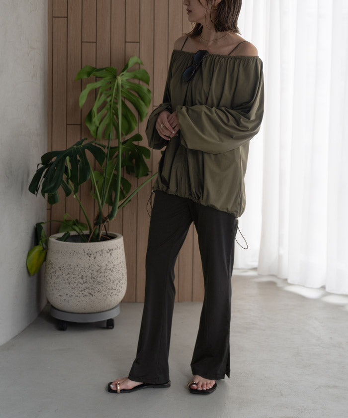 Seedless SEA DRESS 4-piece set / Blouson with rash guard × bikini / Swimwear 【Non-returnable item】