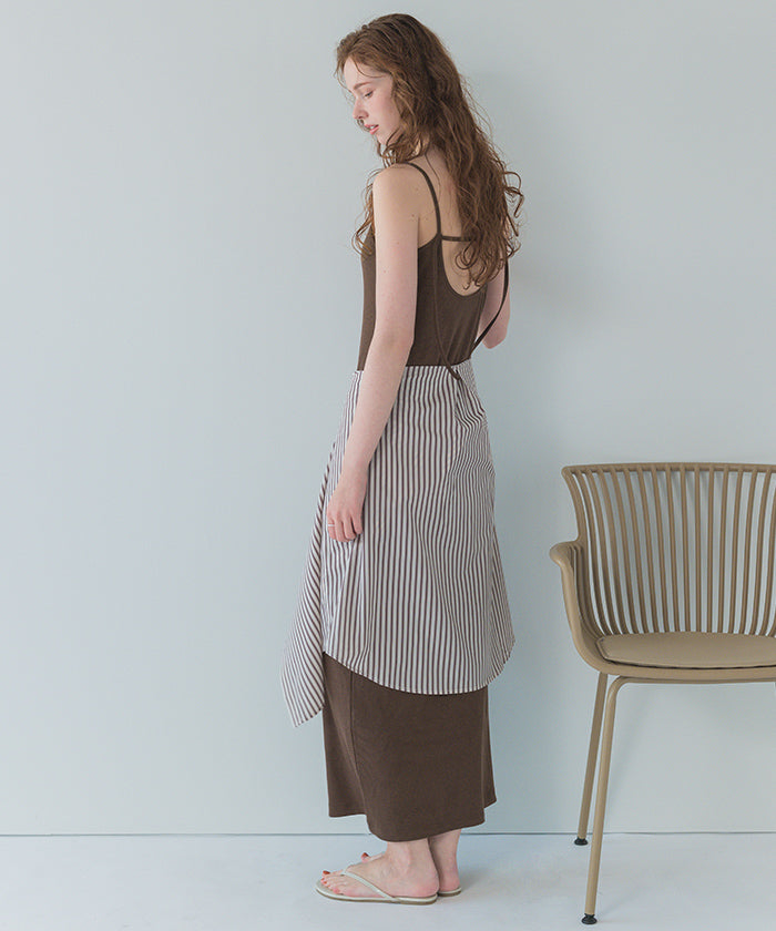 シードレス SEA DRESS バックオープンデザインキャミソールワンピース （ブラック） ブラック