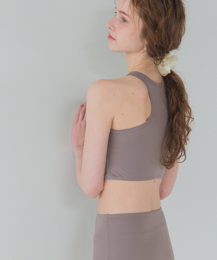 シードレス SEA DRESS カットアウトアメリカンスリーブビキニ/水着 【返品不可商品】 （チャコール） チャコール