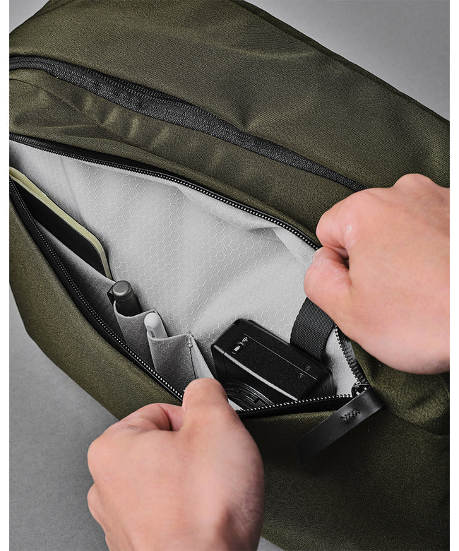 アルパカ ALPAKA アルパカ リュック ビジネスリュック バッグ メンズ レディース メトロバックパック 小さめ 12L A4 ALPAKA METRO BACKPACK 4109 （グリーン） グリーン