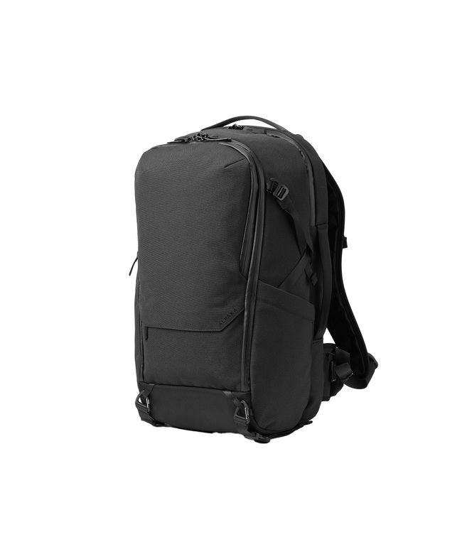 アルパカ ALPAKA 新商品/アルパカ/エレメンツトラベルバックパック/AXOFLUX/16インチPC/35L/ウエストベルト付【elem-tl-bp-axoflux】 （ブラック） ブラック