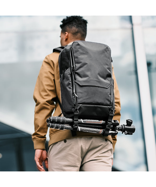 アルパカ ALPAKA 新商品/アルパカ/エレメンツトラベルバックパック/X-PAC/16インチPC/35L/ウエストベルト付【elem-tl-bp-bundle】 （ブラック） ブラック