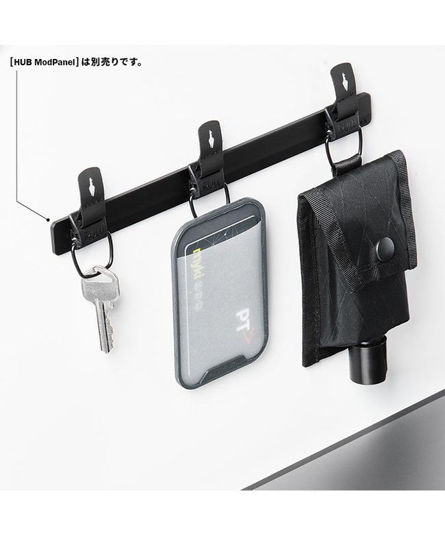 アルパカ ALPAKA アルパカ IDカードホルダー カードケース ブランド 撥水 防水 ALPAKA HUB CARDHOLDER 4111 （ブラック） ブラック