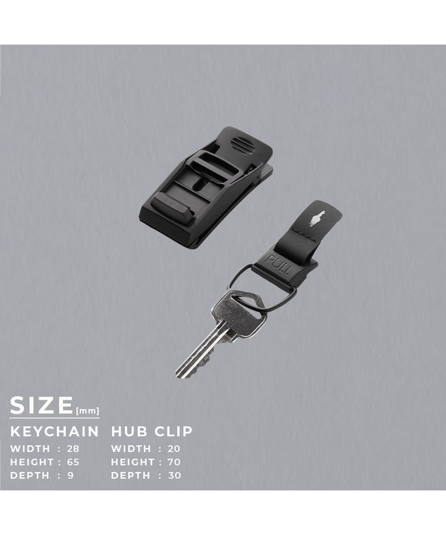 アルパカ ALPAKA アルパカ キーホルダー マグネット フィドロック メンズ レディース ブランド キーリング おしゃれ ALPAKA HUB KEYCHAIN FIDLOCK 4 （ブラック） ブラック