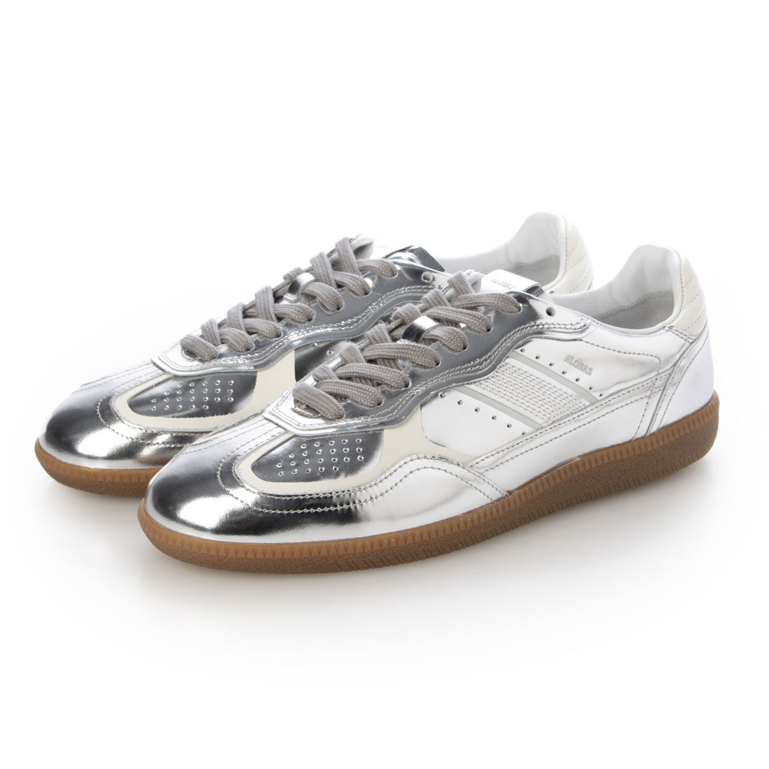 【正規取扱店】アロハス ALOHAS Tb.490 Rife Shimmer Silver Cream Leather Sneakers （Shimmer Silver） Shimmer Silver