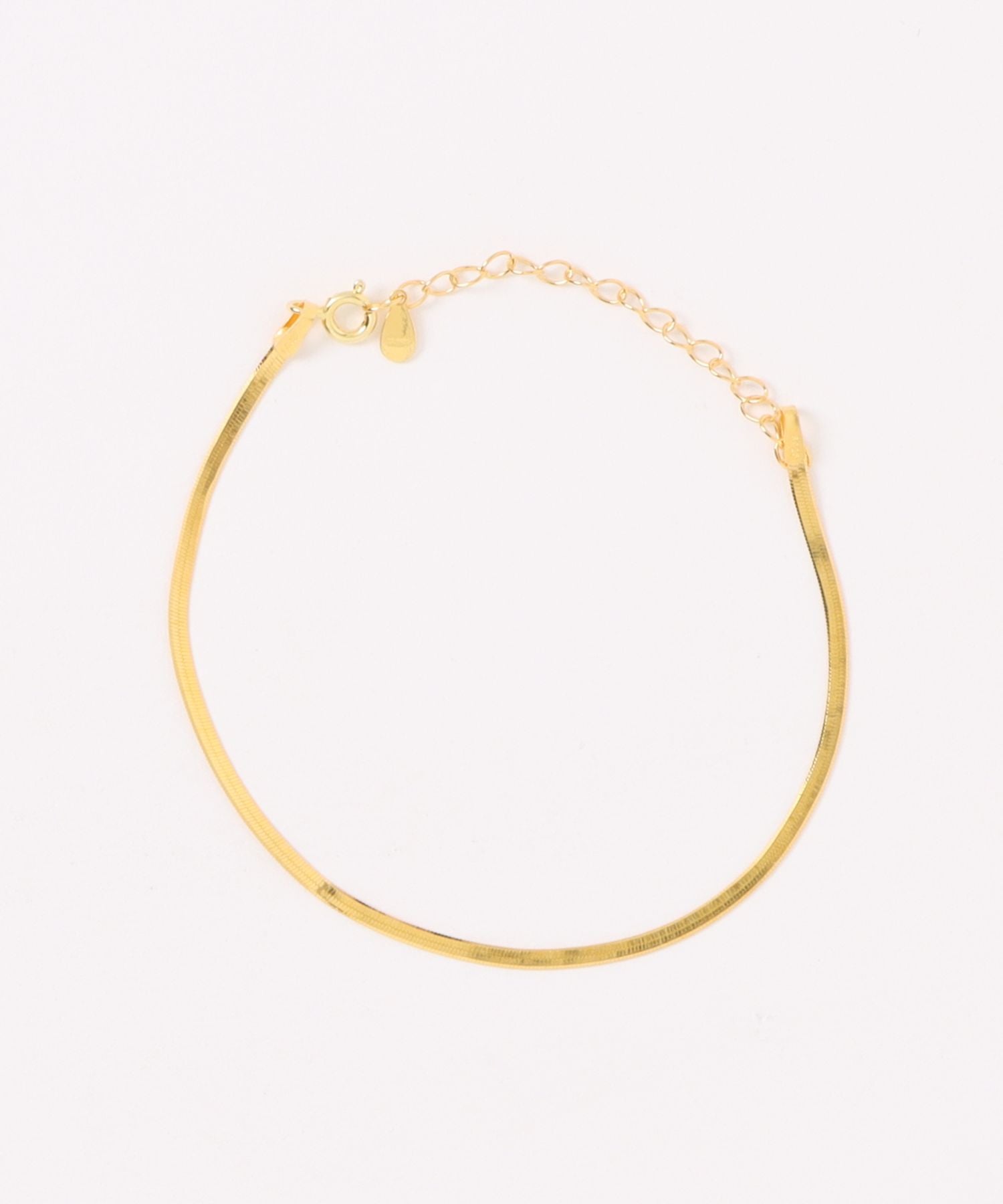 アリュレル ALLURELLE スネークチェーンブレスレット KNF127 （ゴールド） ゴールド