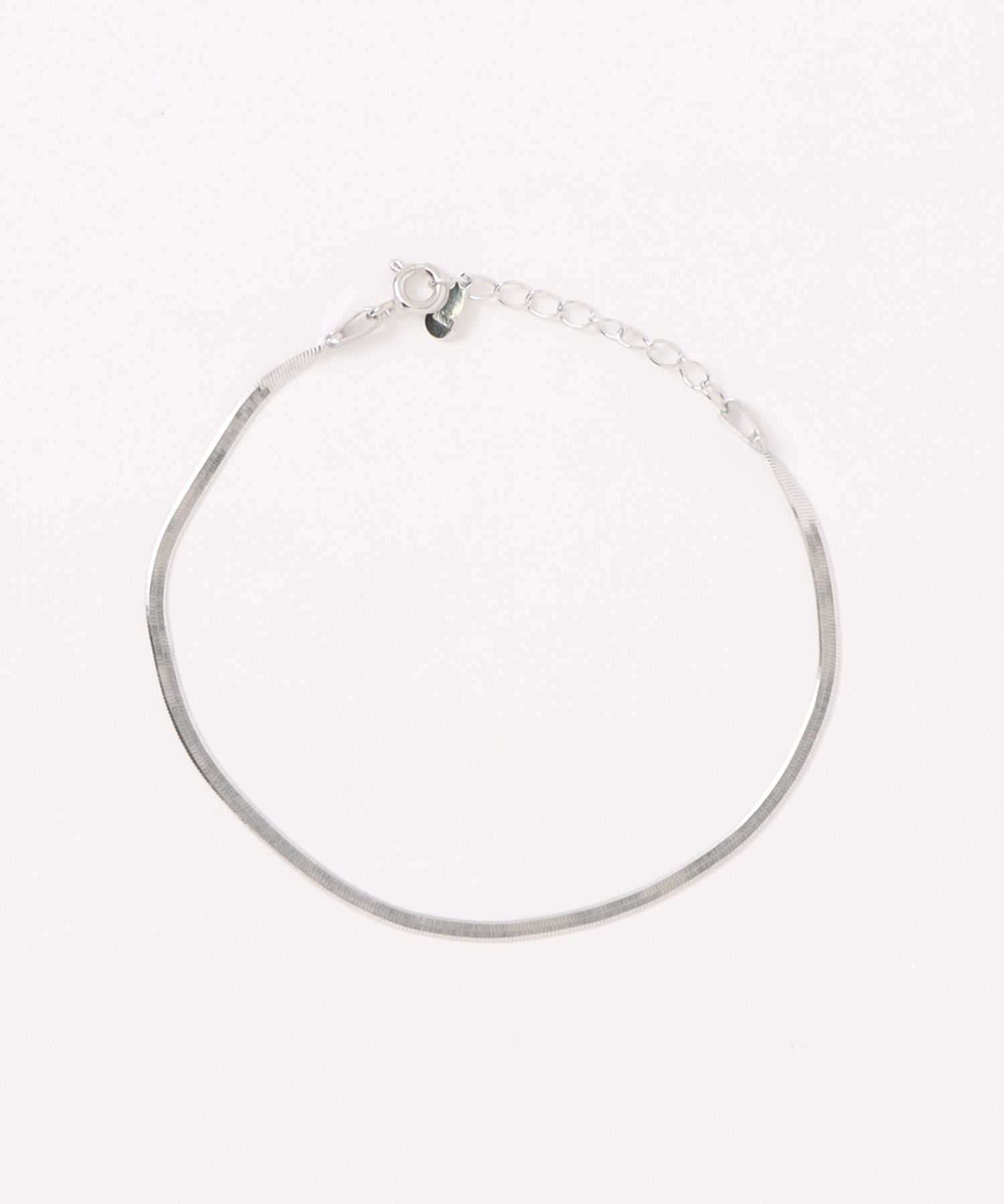アリュレル ALLURELLE スネークチェーンブレスレット KNF127 （シルバー） シルバー