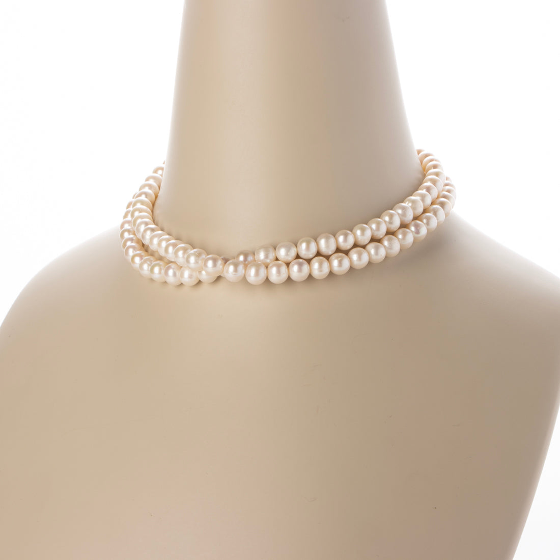 アリュレル ALLURELLE 選べるバリエーション シンプルパールチョーカー ネックレス KNF127 （E） E