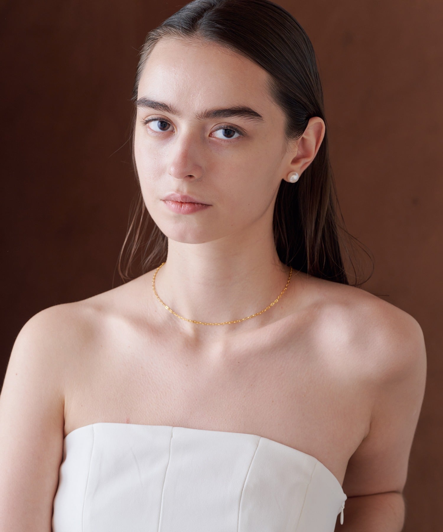 アリュレル ALLURELLE ハートチェーンネックレス KNF127 （ゴールド） ゴールド
