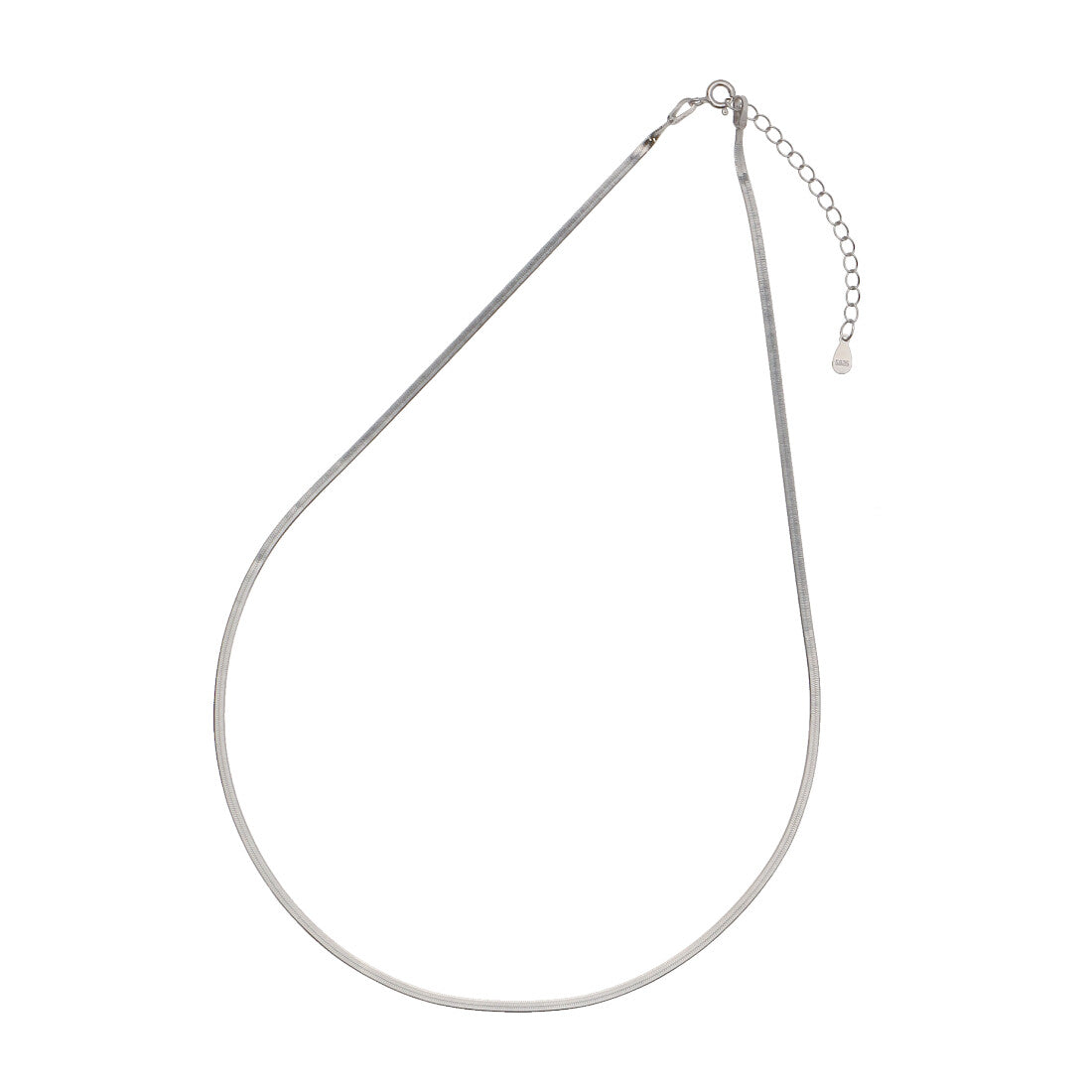 アリュレル ALLURELLE スネークチェーンネックレス KNF127 （シルバー） シルバー