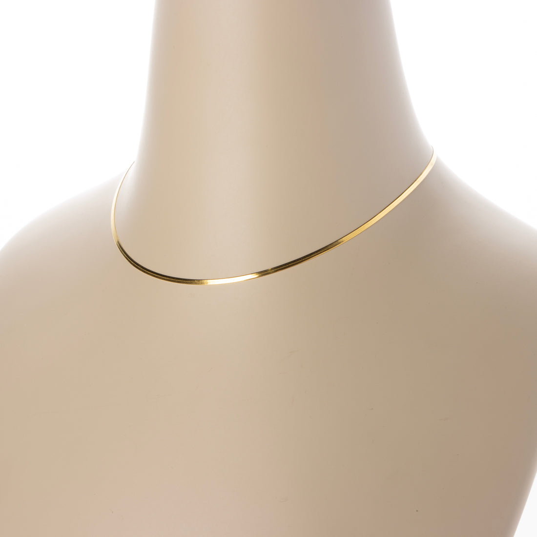 アリュレル ALLURELLE スネークチェーンネックレス KNF127 （シルバー） シルバー