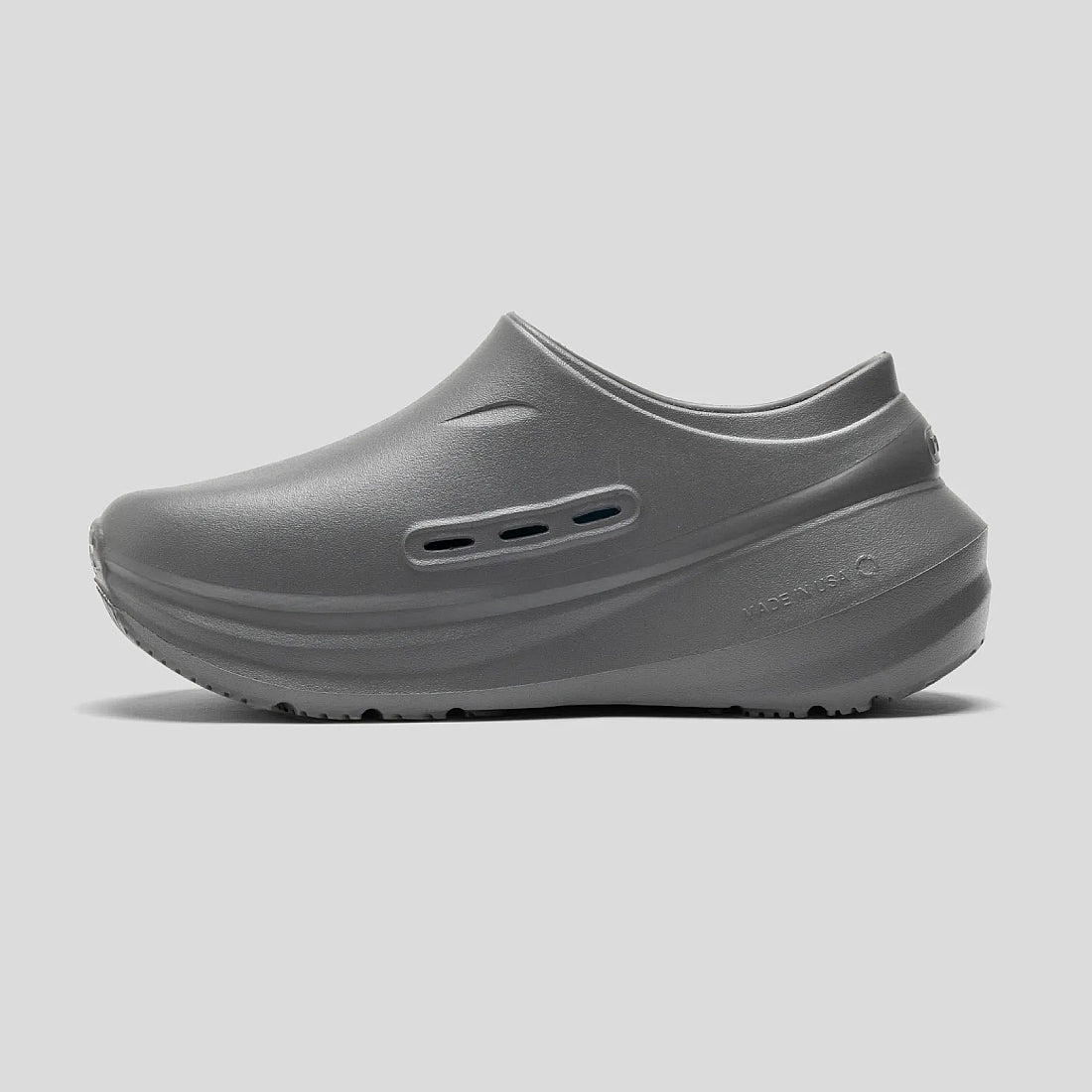 アレス グレイ ALES GREY 厚底リカバリーサンダル front-pro3-dgy （DARK GREY） DARK GREY