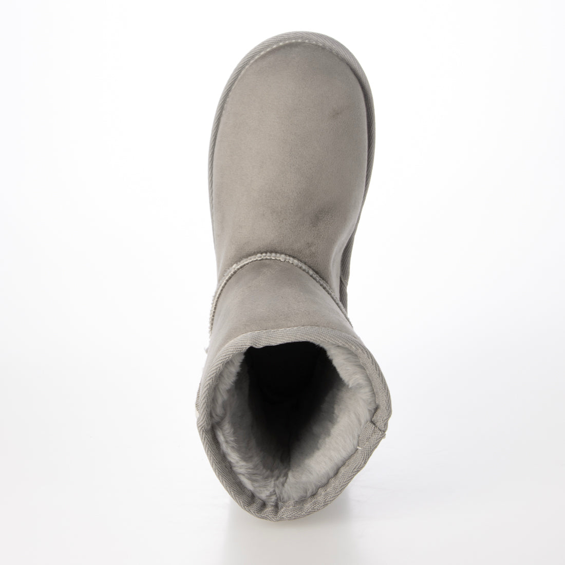 アレクソン ALLEXONS ショートムートンブーツ （グレー） グレー