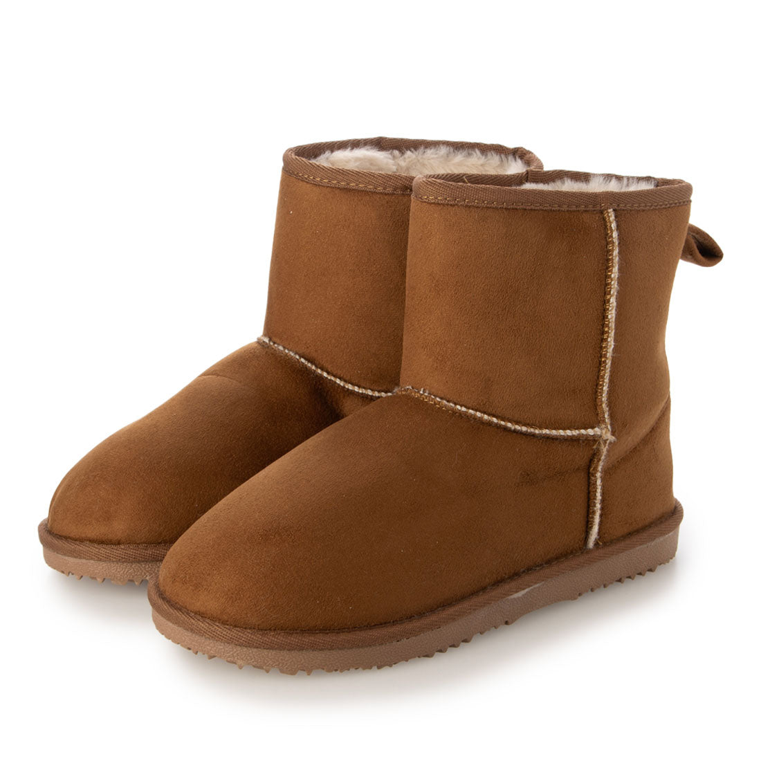 アレクソン ALLEXONS ショートムートンブーツ （ブラウン） ブラウン