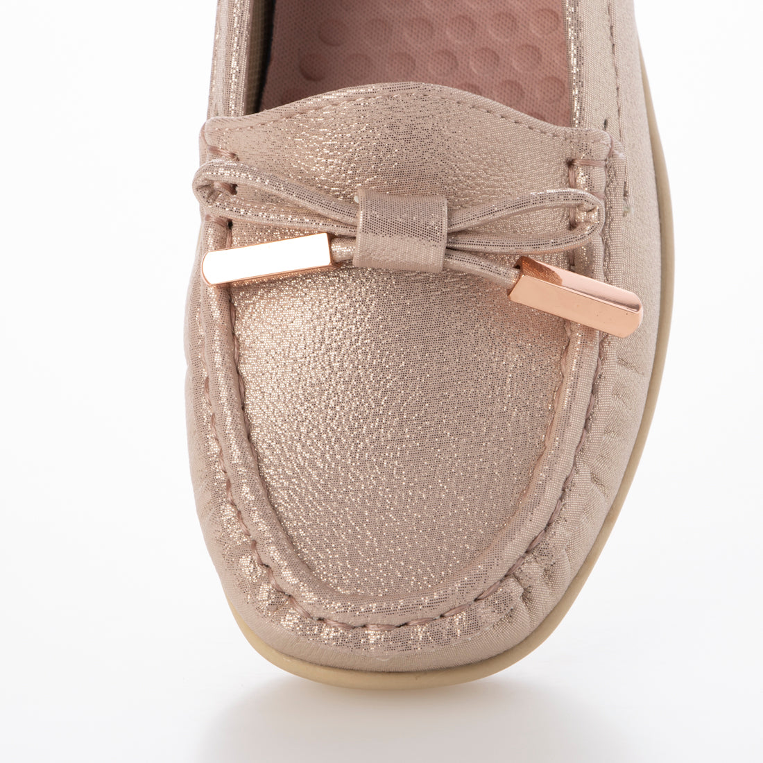 ALPHA CUBIC Soft Loafer Ribbon Design