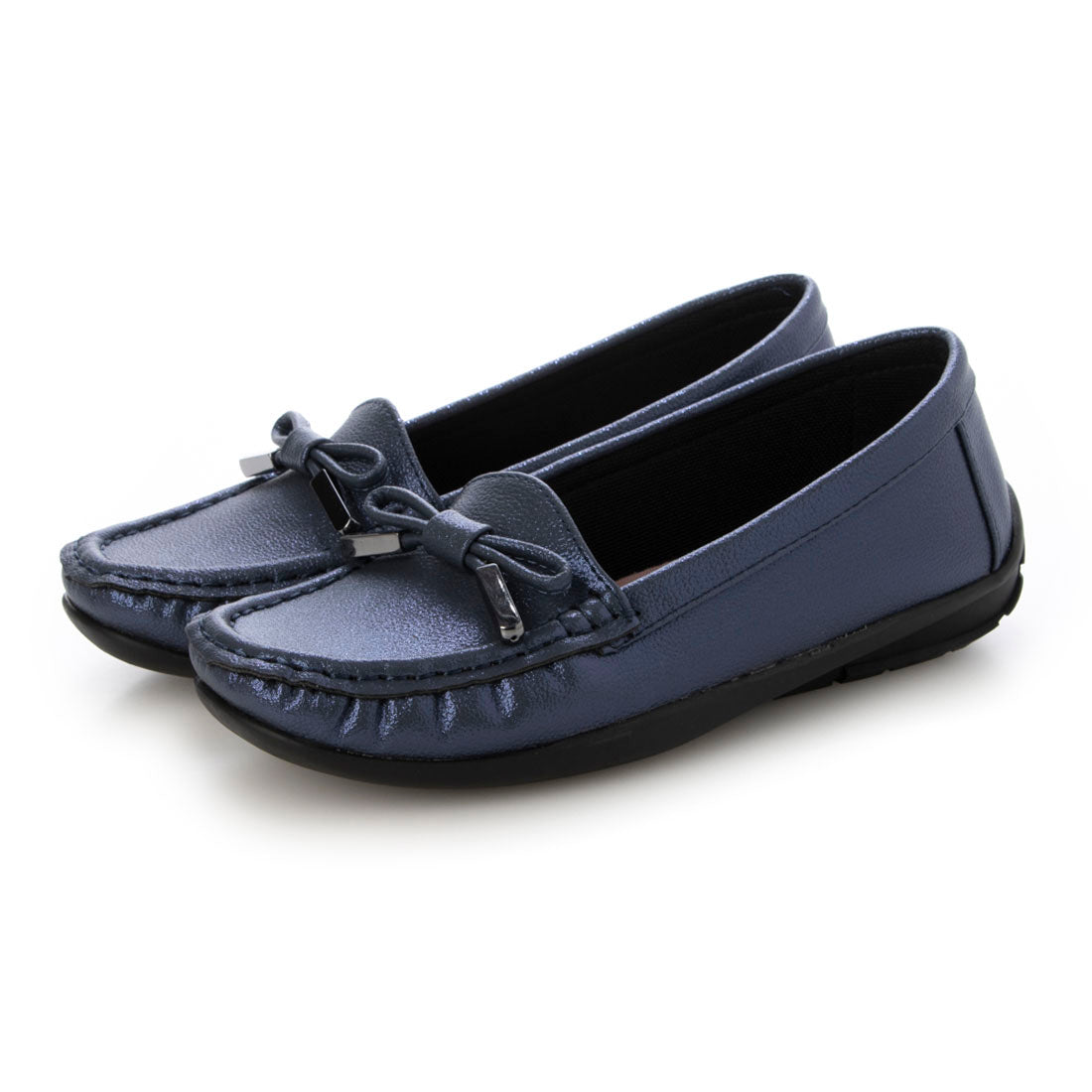 ALPHA CUBIC Soft Loafer Ribbon Design