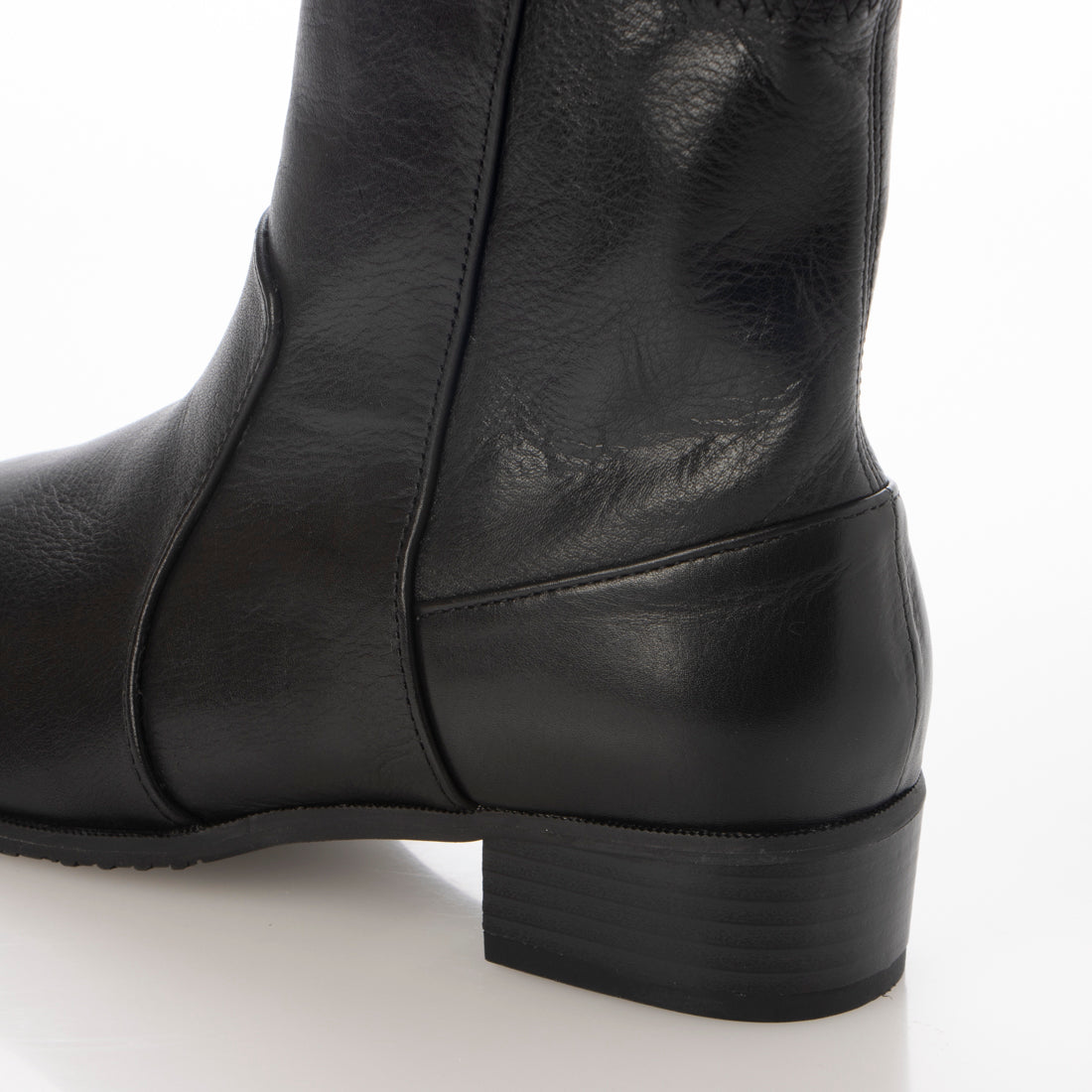 ALPHA CUBIC Genuine Leather Soft Short Boots