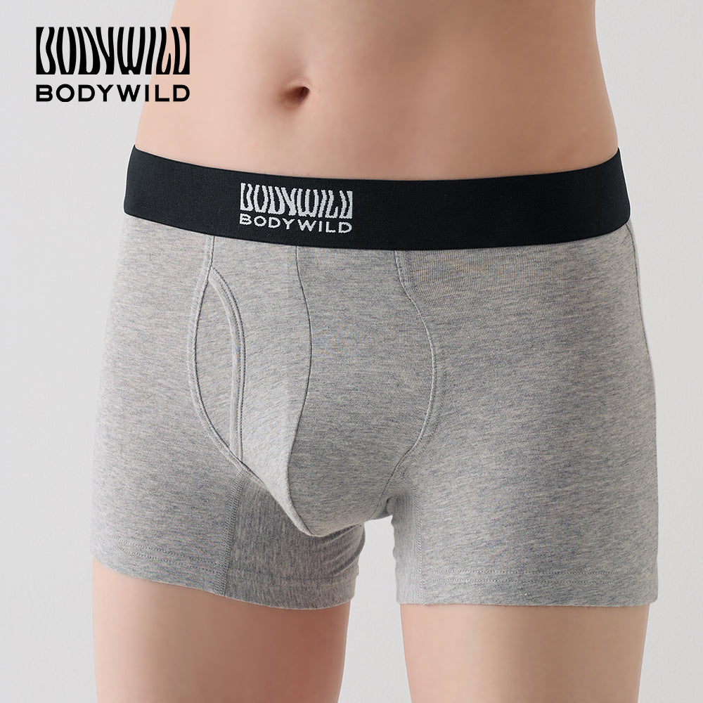 ボディワイルド BODY WILD 【オーガニックコットン混】ボクサーパンツ 【返品不可商品】