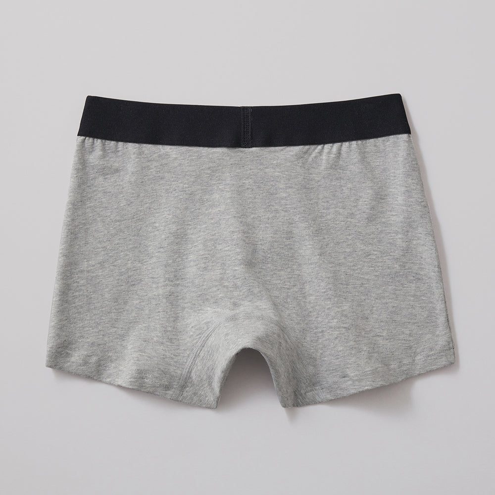 ボディワイルド BODY WILD 【オーガニックコットン混】ボクサーパンツ（前あき） 【返品不可商品】 （グレーモク） グレーモク