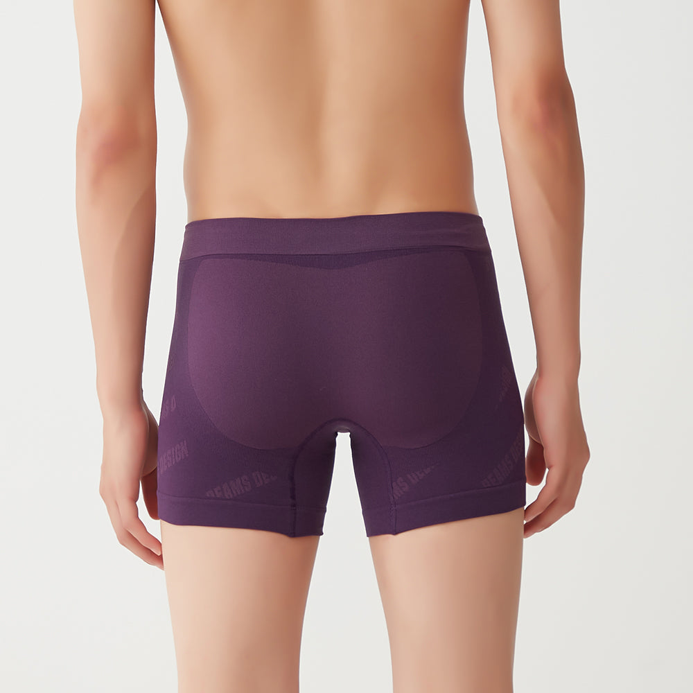 ボディワイルド BODY WILD セミロングボクサー 【返品不可商品】 （パープル） パープル