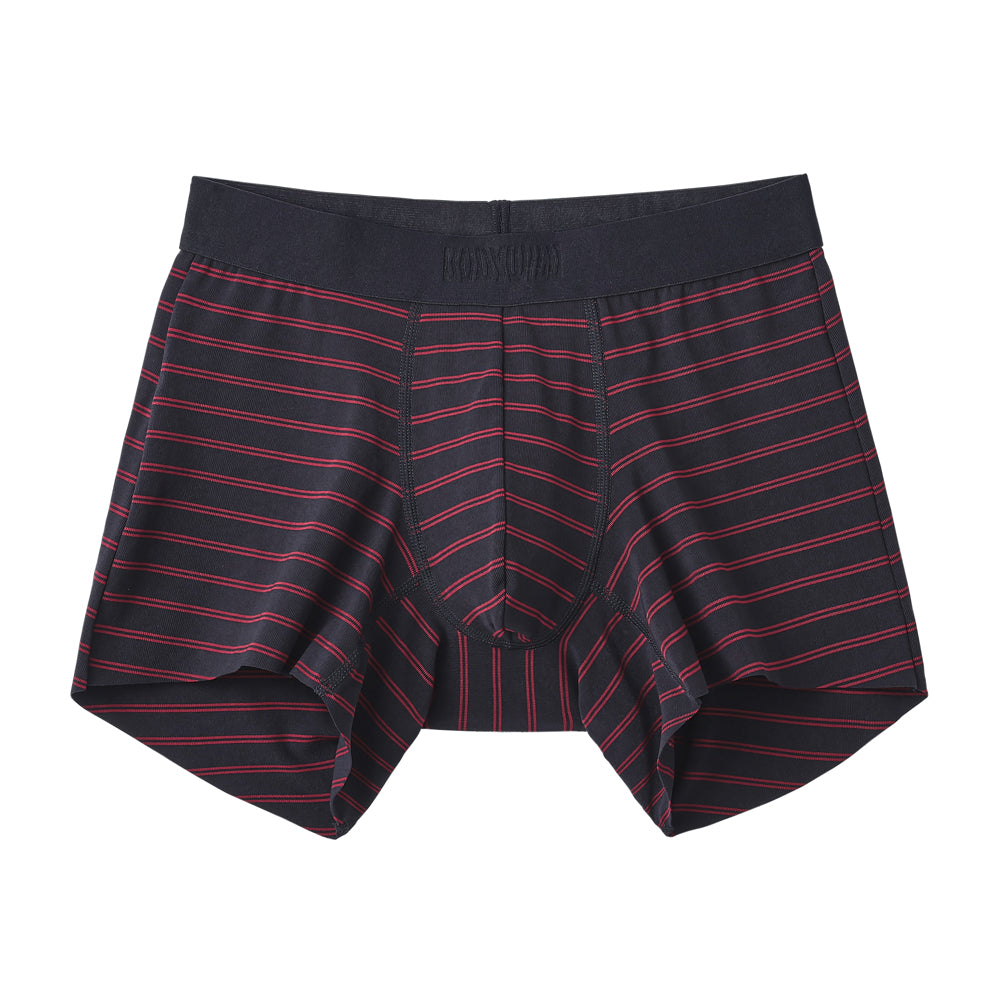 ボディワイルド BODY WILD 【BLACK DESIGN】ボクサーパンツ(前とじ) 【返品不可商品】 （ダークレッド） ダークレッド