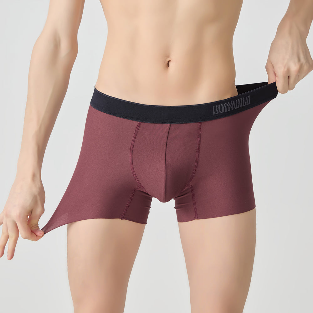 ボディワイルド BODY WILD 【裾きりっぱなし】ボクサーパンツ（前とじ） 【返品不可商品】 （ブルーグリーン） ブルーグリーン
