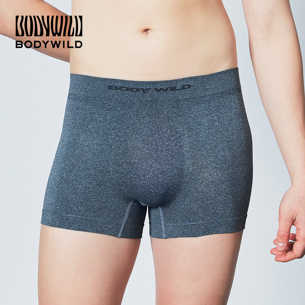 ボディワイルド BODY WILD 【3D-Boxer】ボクサーパンツ（前とじ） 【返品不可商品】 （ブラックモク） ブラックモク