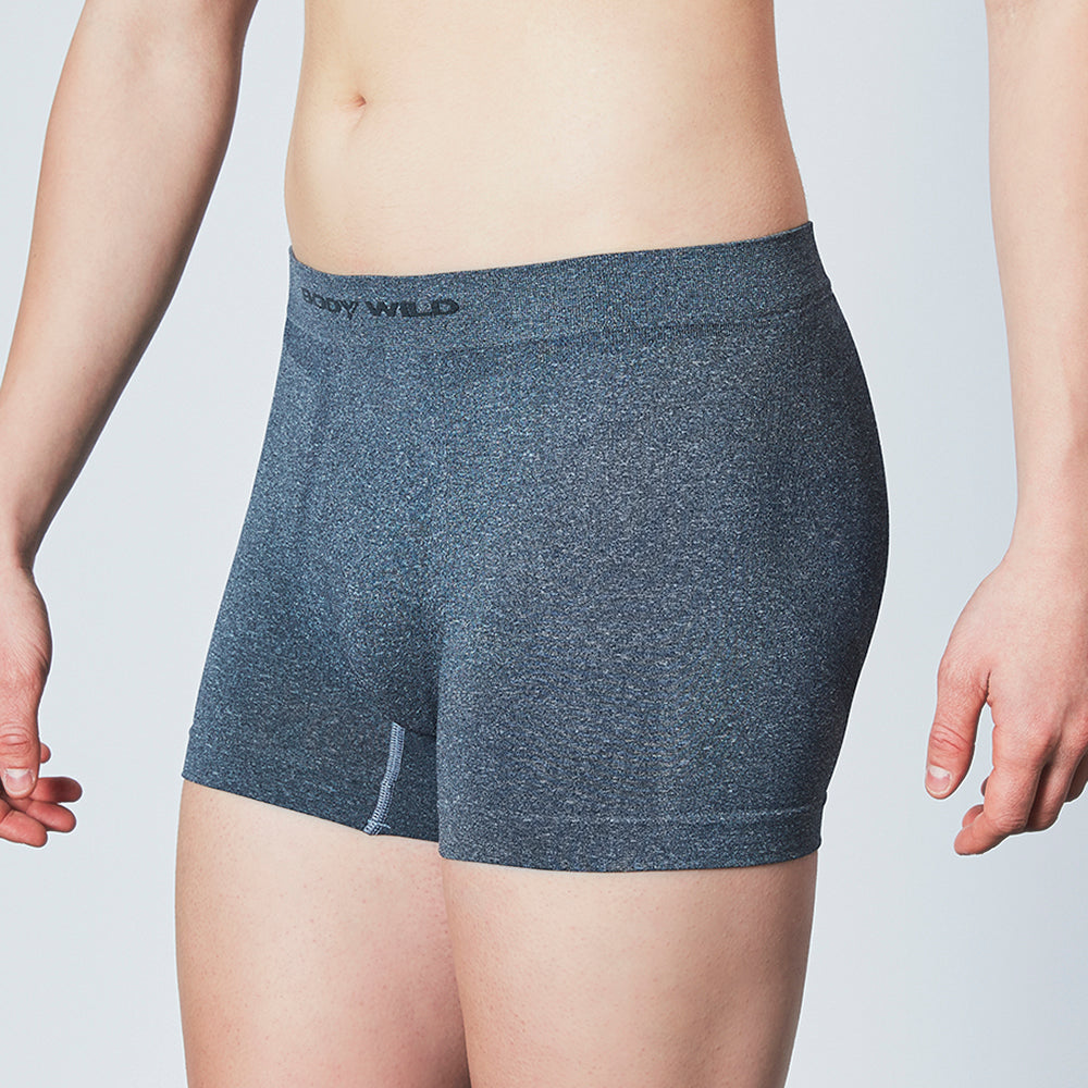 ボディワイルド BODY WILD 【3D-Boxer】ボクサーパンツ（前とじ） 【返品不可商品】 （ブラックモク） ブラックモク