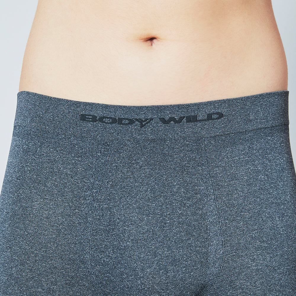 ボディワイルド BODY WILD 【3D-Boxer】ボクサーパンツ（前とじ） 【返品不可商品】 （ブラックモク） ブラックモク