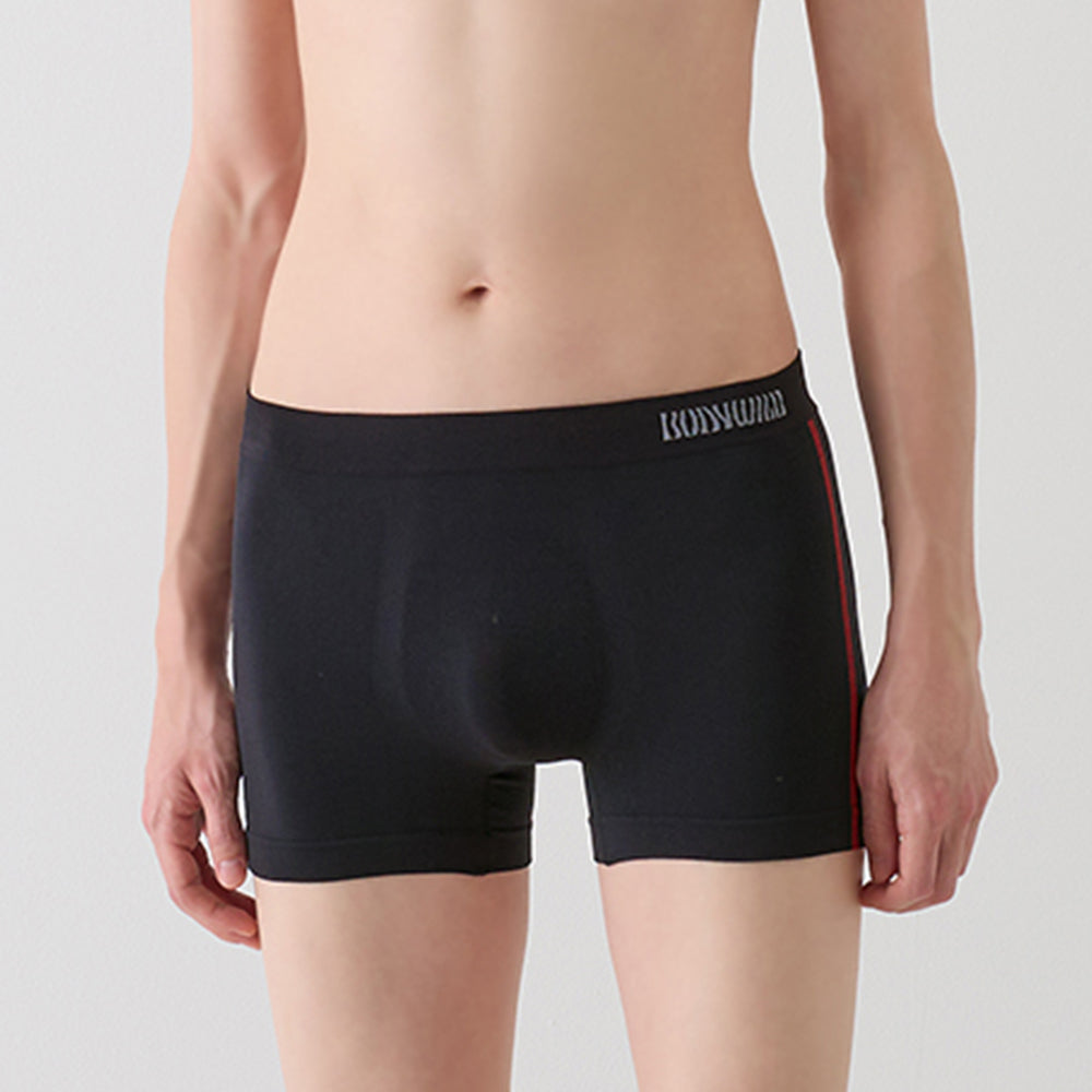ボディワイルド BODY WILD 【3D-Boxer】ボクサーパンツ（前とじ）【返品不可商品】 （ブラック） ブラック