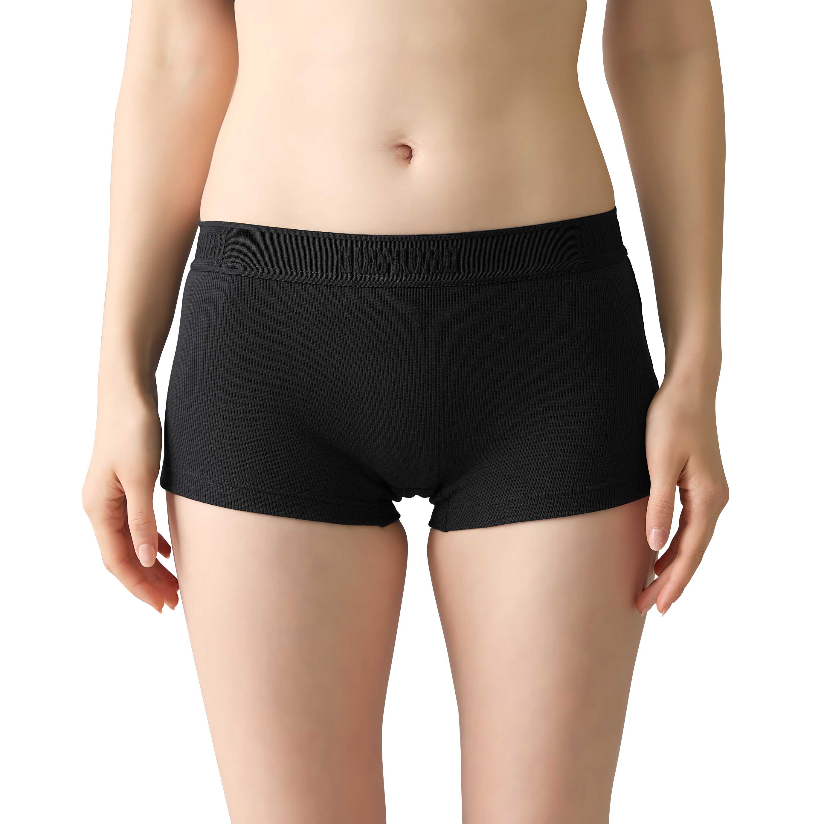ボディワイルド BODY WILD 【綿混】STANDARD ボクサーショーツ 【返品不可商品】 （ブラック） ブラック