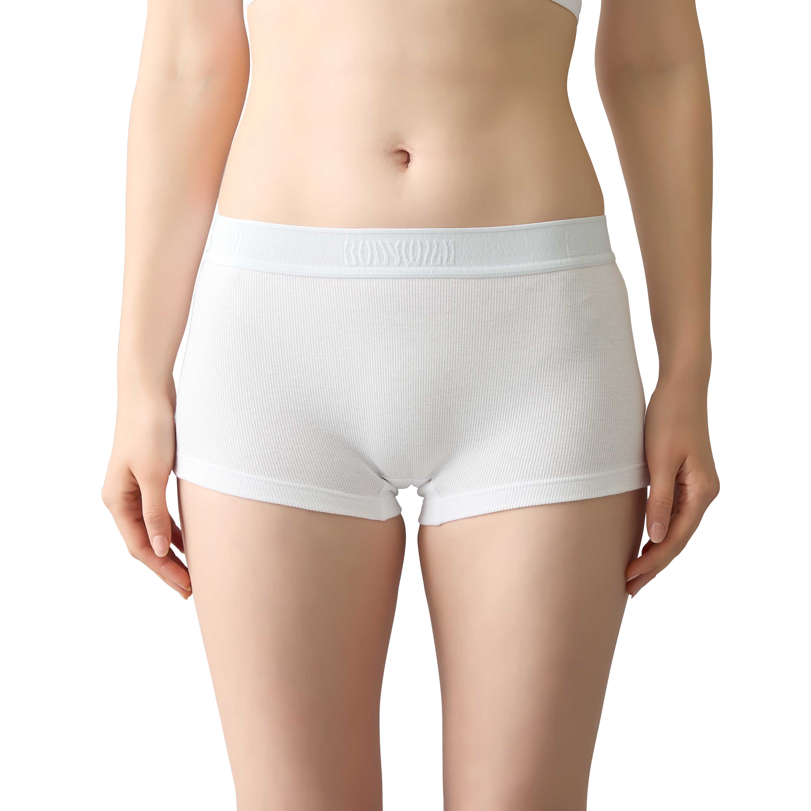 ボディワイルド BODY WILD 【綿混】STANDARD ボクサーショーツ 【返品不可商品】 （ホワイト） ホワイト