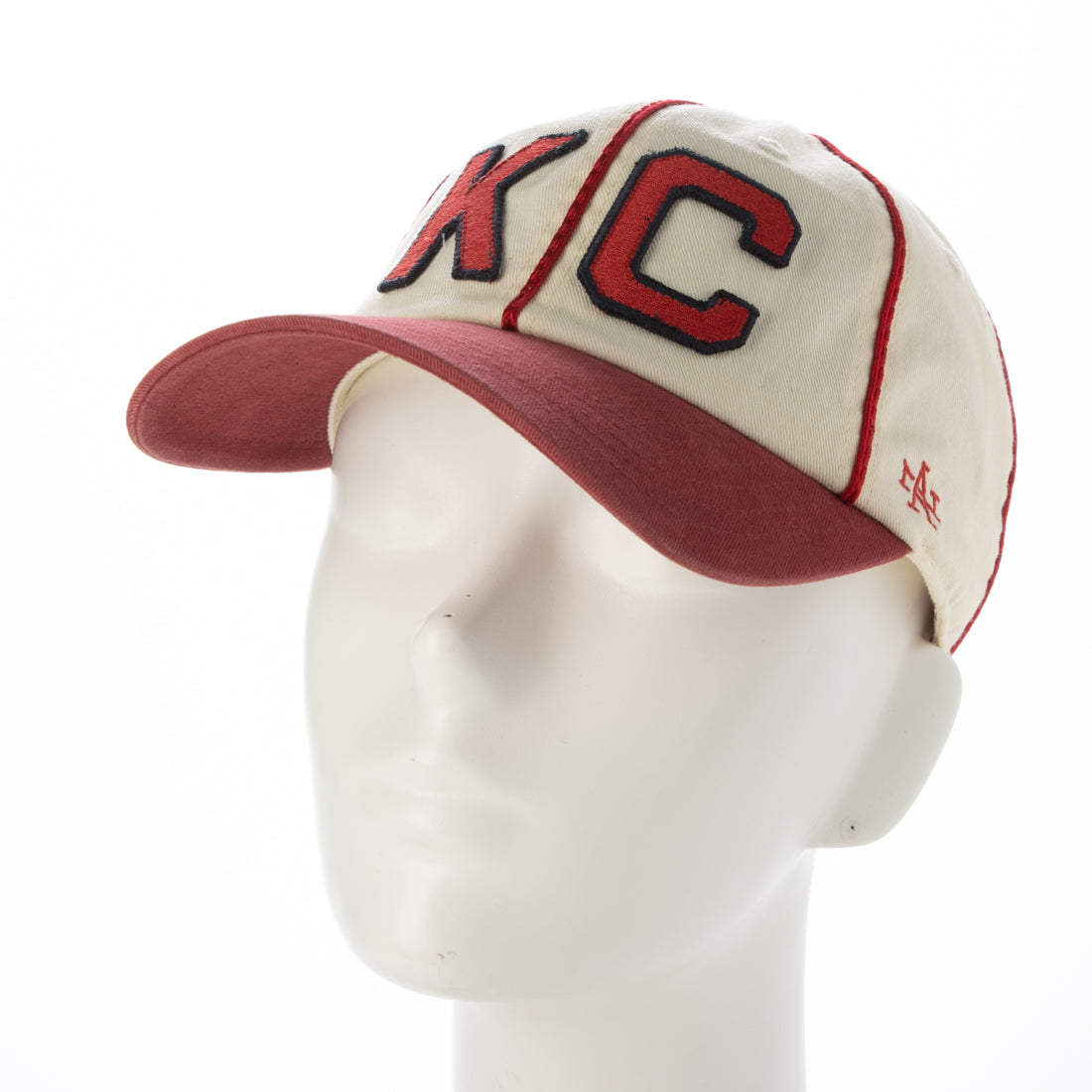 アメリカンニードル AMERICAN NEEDLE A/N Negro League KC MONARCHS SMU694A-KCM IVY/D.RED （アイボリー×レッド） アイボリー×レッド