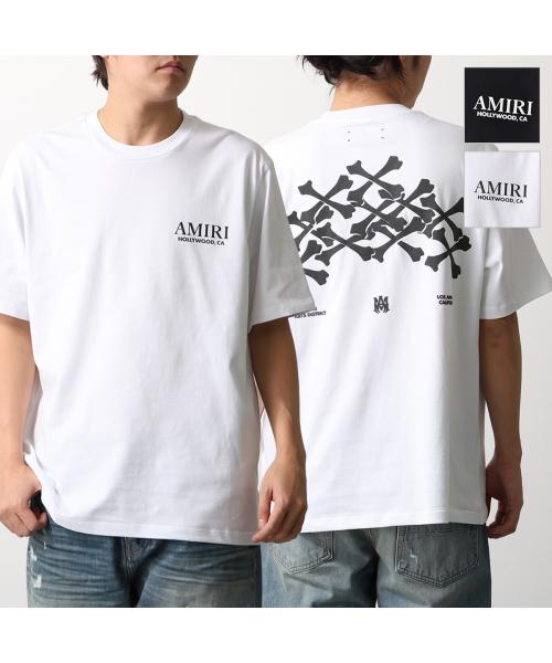 Amiri AMIRI AMIRI T-shirt BONES STACKED TEE AMJYTE1075 Short Sleeve