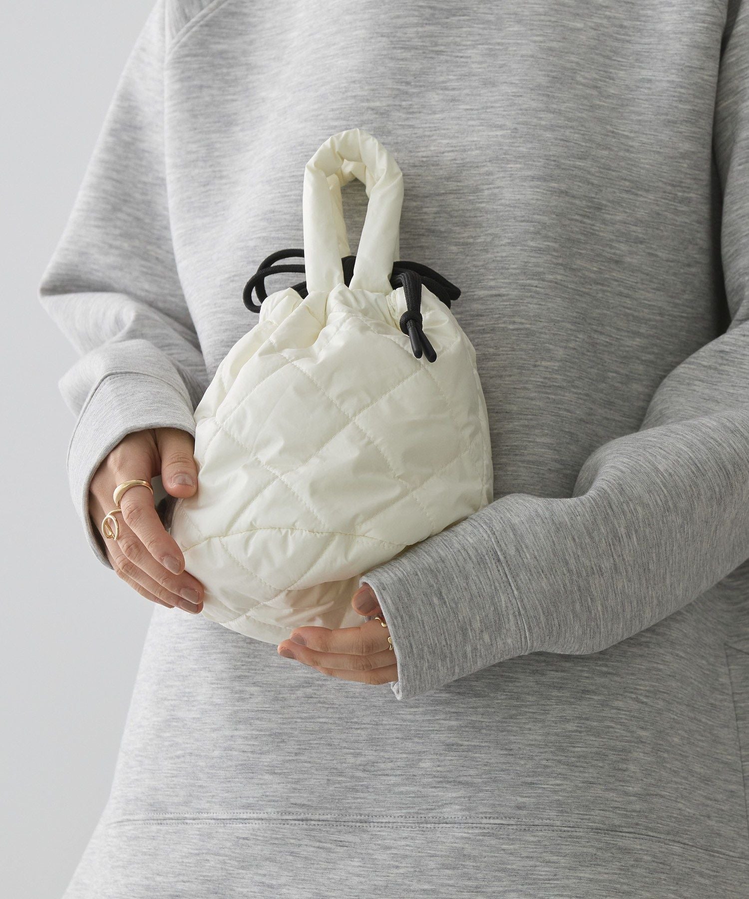 アメリカンホリック AMERICAN HOLIC キルティングミニBAG① （オリーブ） オリーブ