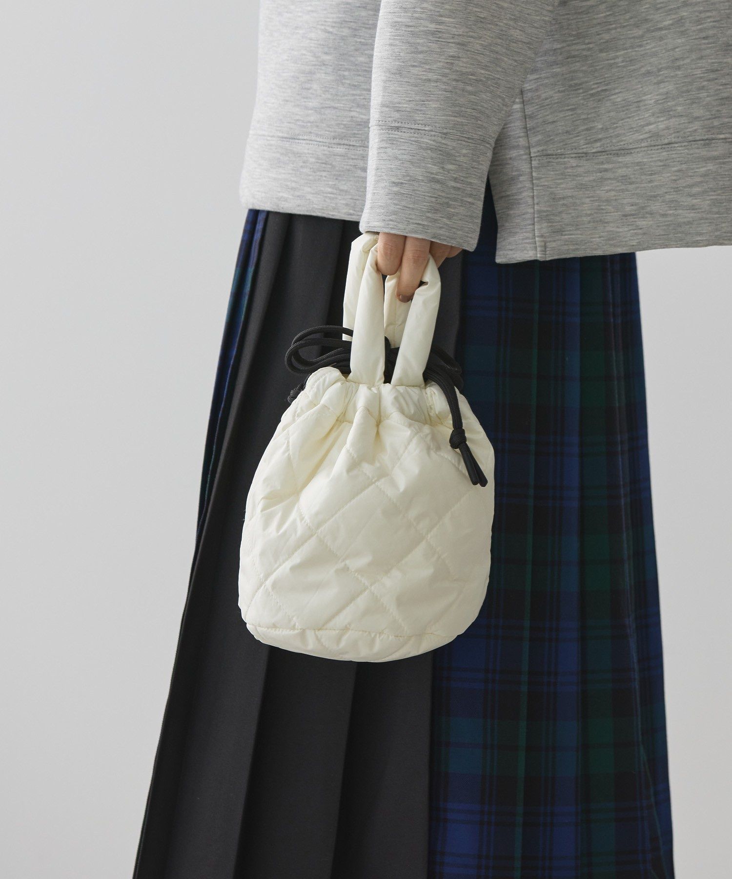 アメリカンホリック AMERICAN HOLIC キルティングミニBAG① （アイボリー） アイボリー