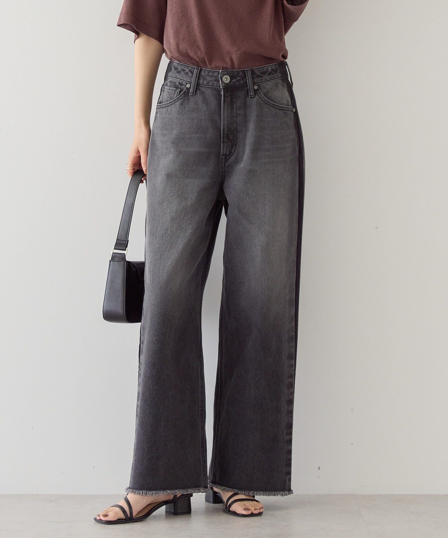 アメリカンホリック AMERICAN HOLIC サイドラインデニム （グレー） グレー