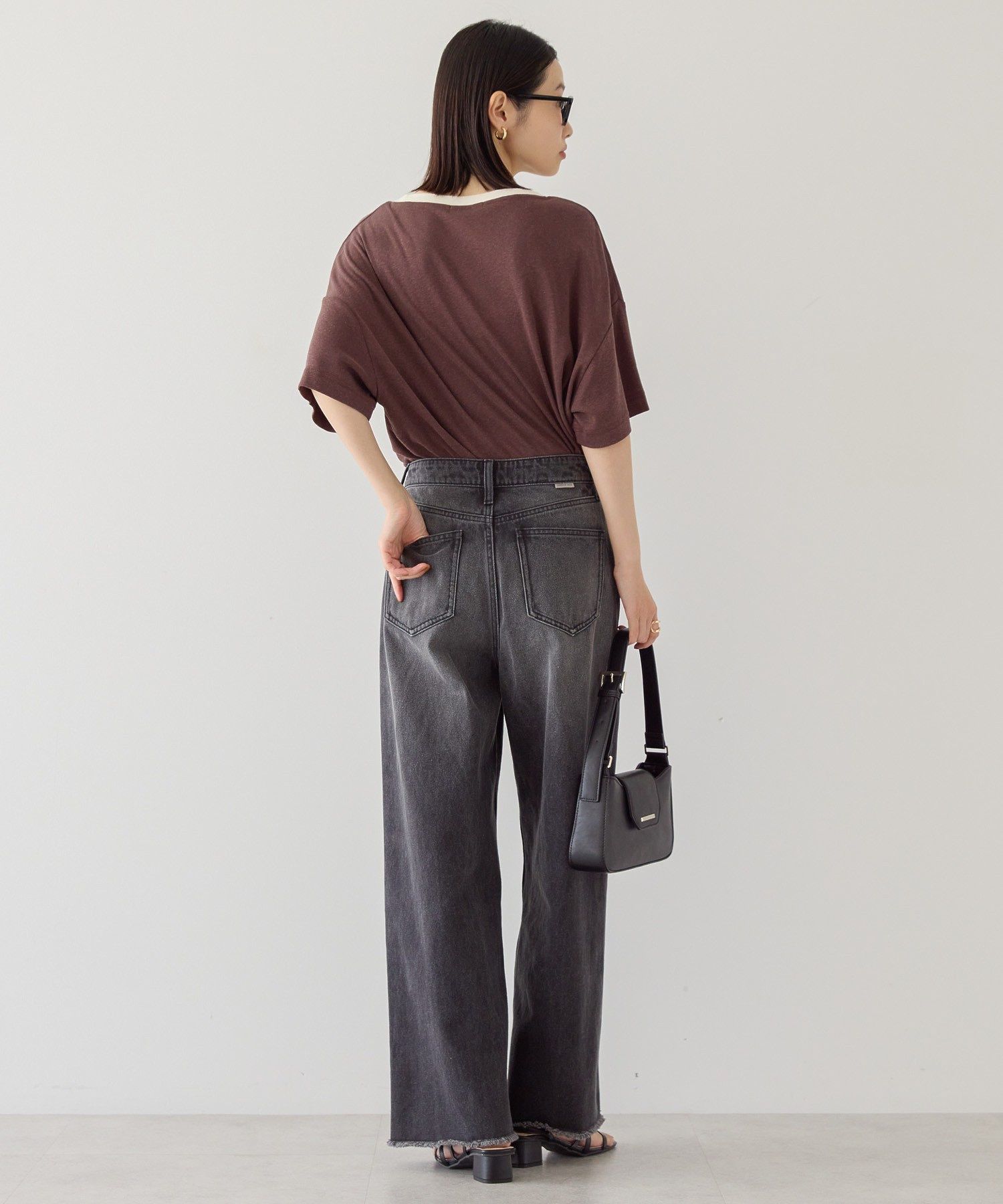 アメリカンホリック AMERICAN HOLIC サイドラインデニム （グレー） グレー