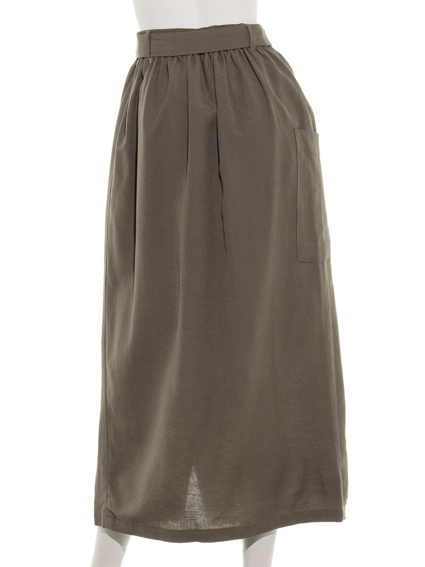 アメリカンホリック AMERICAN HOLIC ラップ風タイトスカート （Brown） Brown