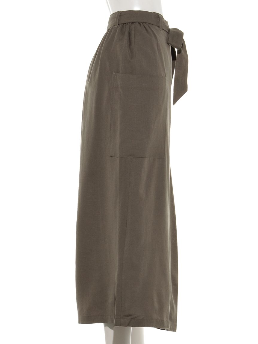 アメリカンホリック AMERICAN HOLIC ラップ風タイトスカート （Brown） Brown