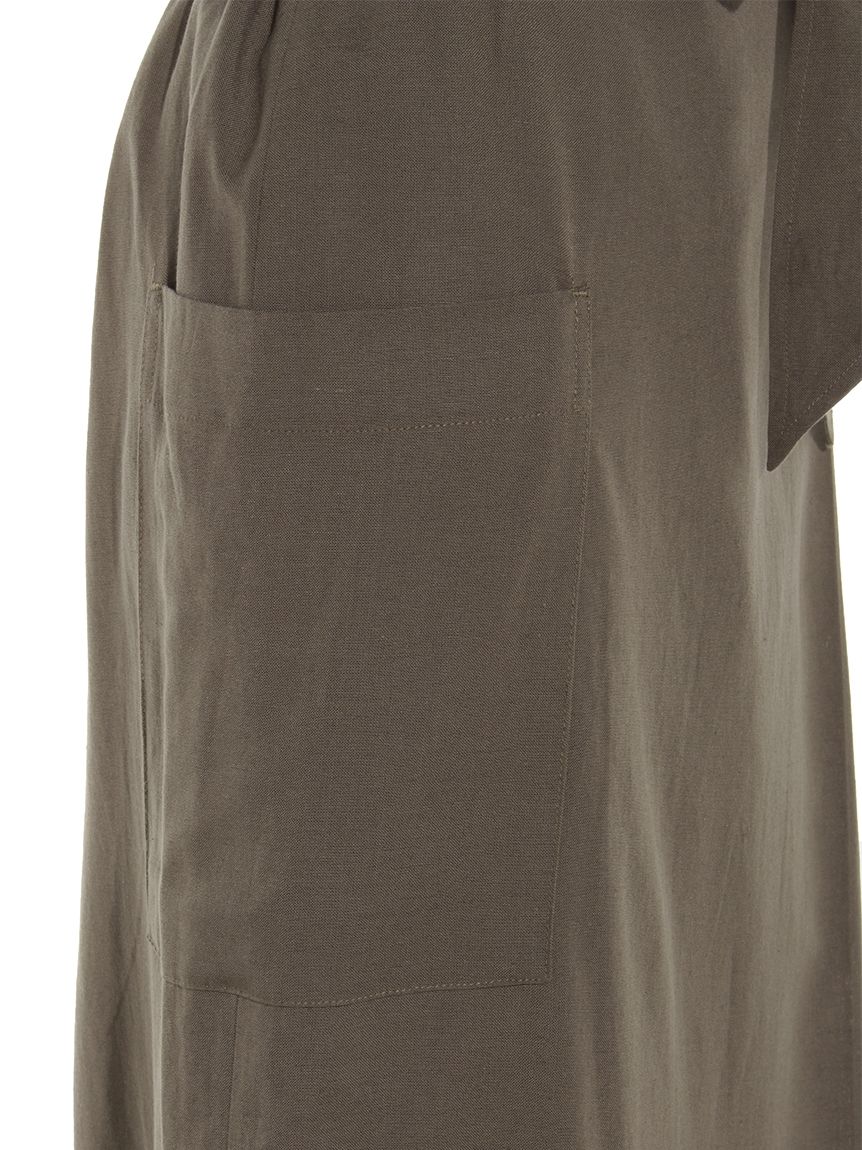 アメリカンホリック AMERICAN HOLIC ラップ風タイトスカート （Brown） Brown