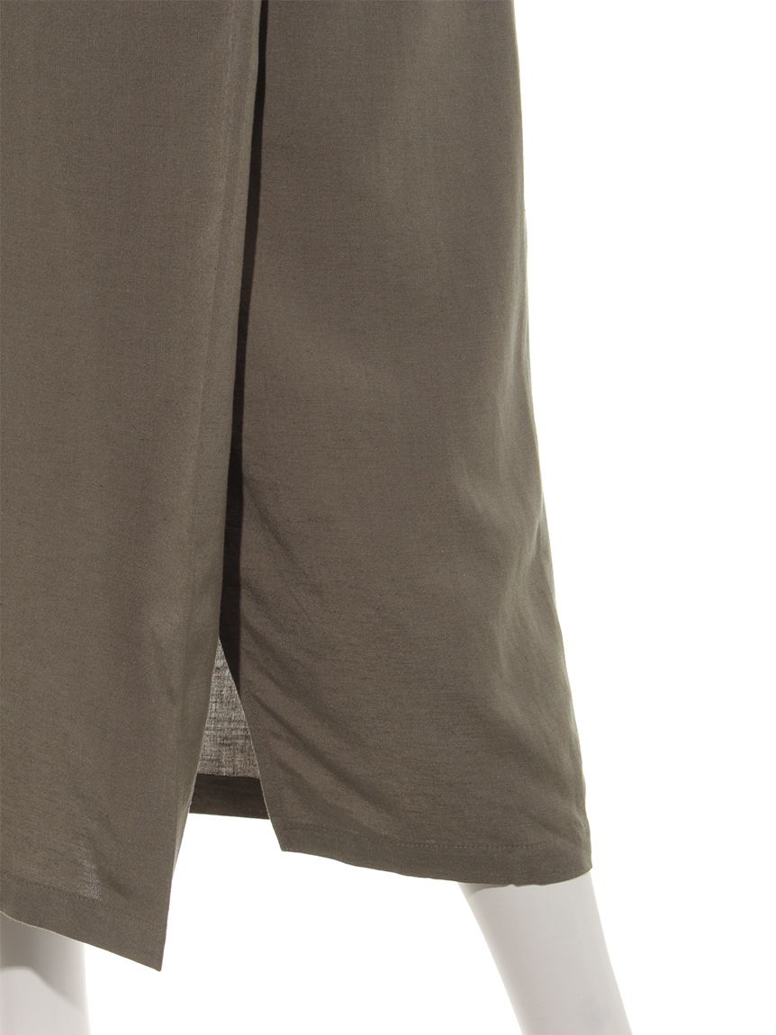 アメリカンホリック AMERICAN HOLIC ラップ風タイトスカート （Brown） Brown