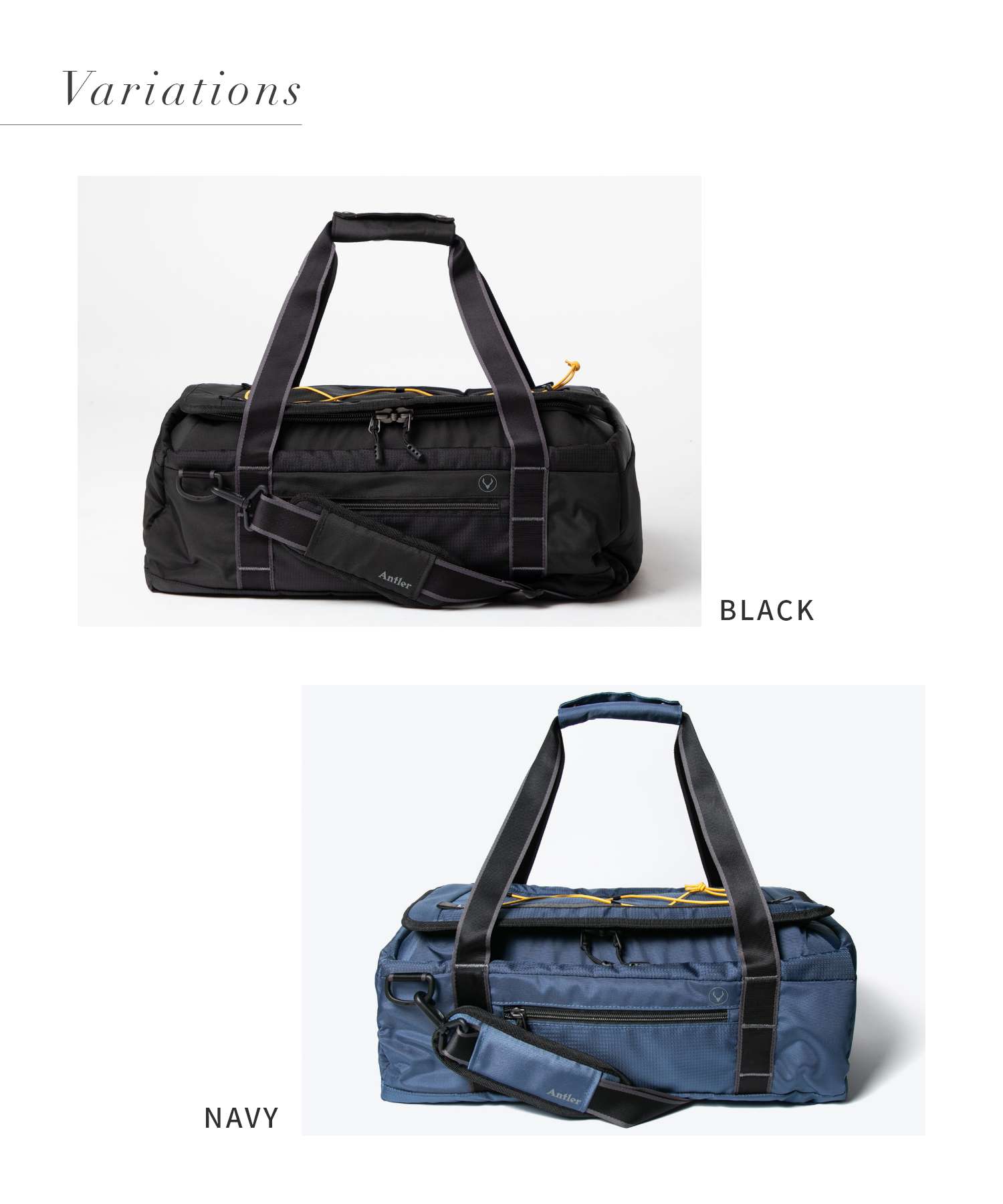 アントラー antler アントラー Antler 4705124042 ボストンバッグ Bamburgh Cabin Size Duffel メンズ レディース バッグ バンバラ キャビン ダッフルバッグ （ネイビー） ネイビー