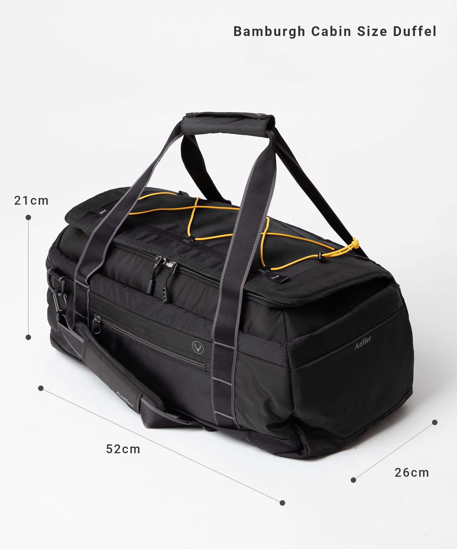 アントラー antler アントラー Antler 4705124042 ボストンバッグ Bamburgh Cabin Size Duffel メンズ レディース バッグ バンバラ キャビン ダッフルバッグ （ネイビー） ネイビー