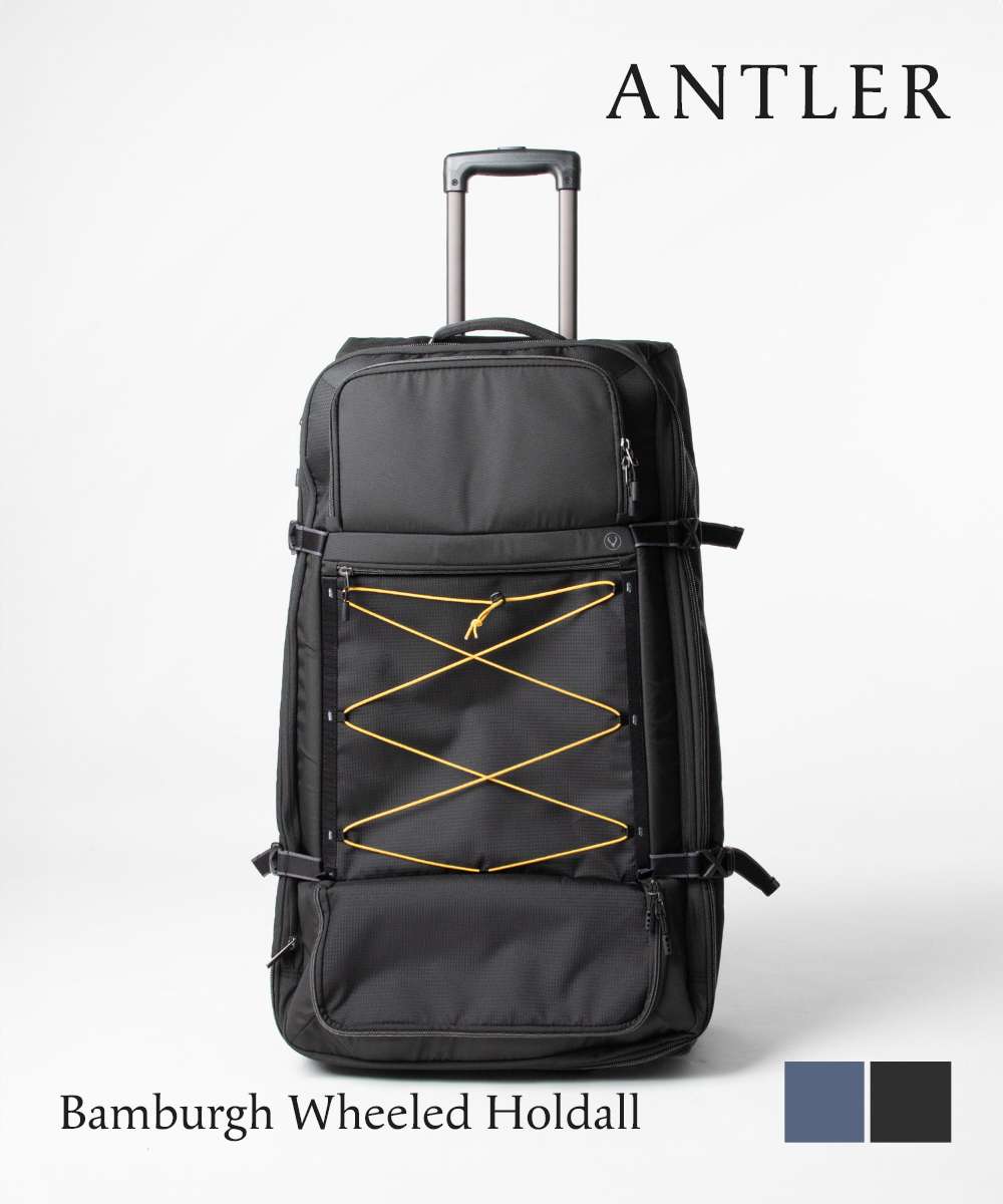 アントラー antler アントラー Antler 4705124066 スーツケース Bamburgh Wheeled Holdall メンズ レディース バッグ バンバラ ホイール付きホールドオール 2ホイール （ブラック） ブラック