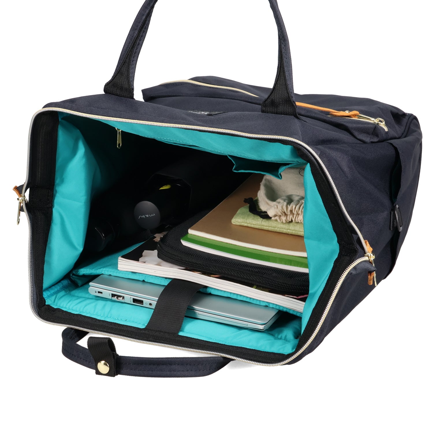 アネロ anello リュック バッグ バックパック クロスボトル メンズ レディース 22L A4 撥水 Lサイズ ATB2521Z （ネイビー(NV)） ネイビー(NV)