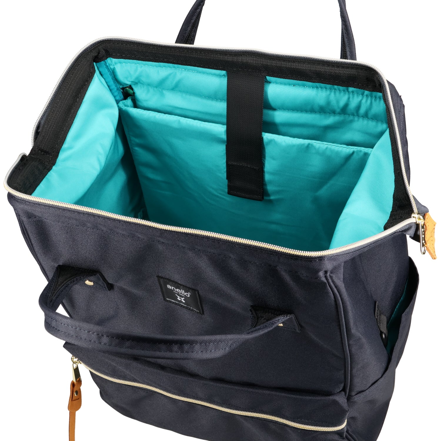 アネロ anello リュック バッグ バックパック クロスボトル メンズ レディース 22L A4 撥水 Lサイズ ATB2521Z （ネイビー(NV)） ネイビー(NV)